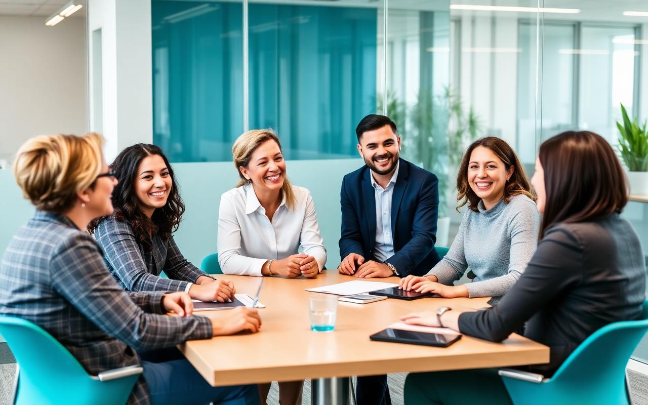 The Swadha Nova Solutions team collaborating in a modern New Delhi office